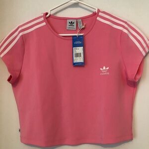 adidas Originals Pink Crop Top New